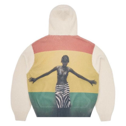 Sweater Corteiz Gabriel Moses Knit Zip Hoodie Remy