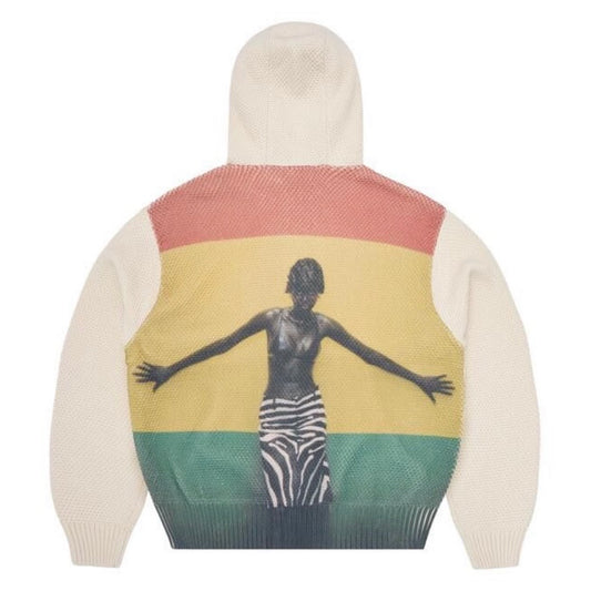 Sweater Corteiz Gabriel Moses Knit Zip Hoodie Remy