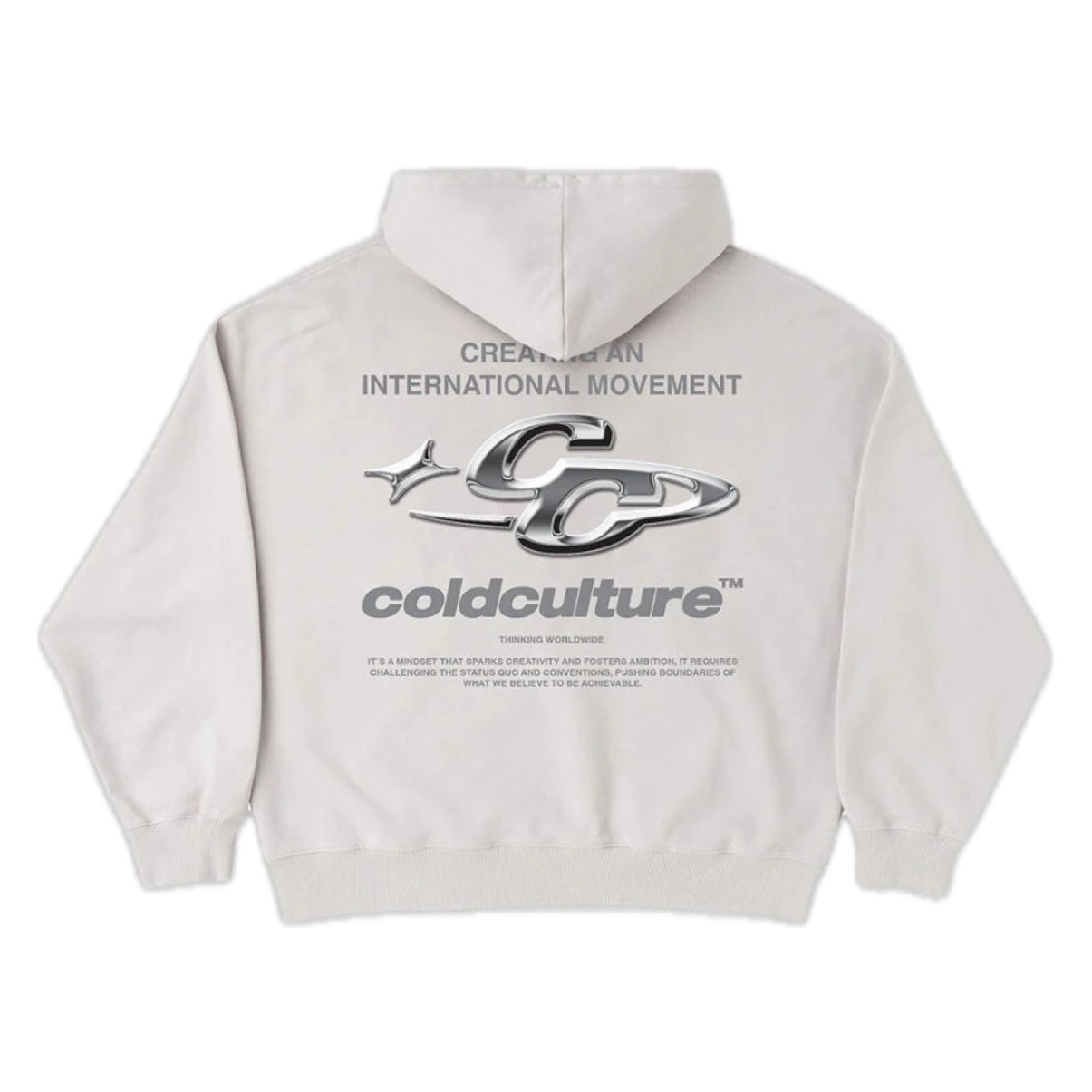 Poleron Cold Culture Sparkly Pearl Grey