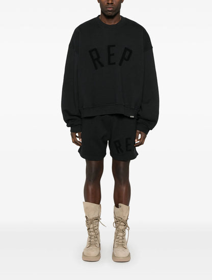 Crewneck Represent REP Applique Black