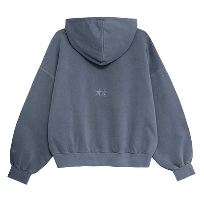 Poleron TwoJeys Pigment Dyed Blue Icon - L