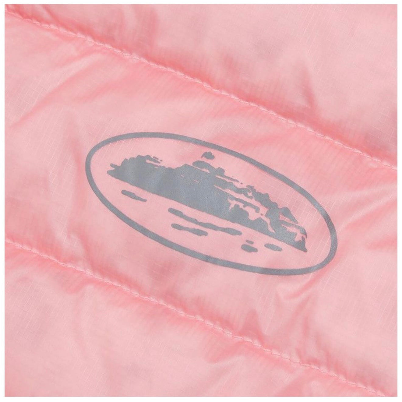 Chaqueta Corteiz Elitework Micro Puff Jacket Pink