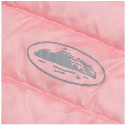 Chaqueta Corteiz Elitework Micro Puff Jacket Pink