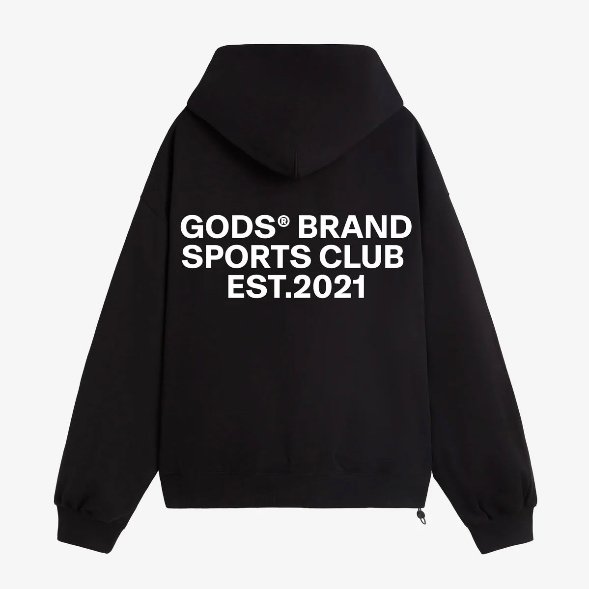 Poleron Fake Gods Brand Sport Club Hoodie Black