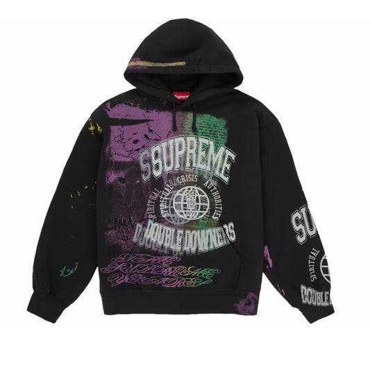 Poleron Supreme Overprint Sweatshirt Black