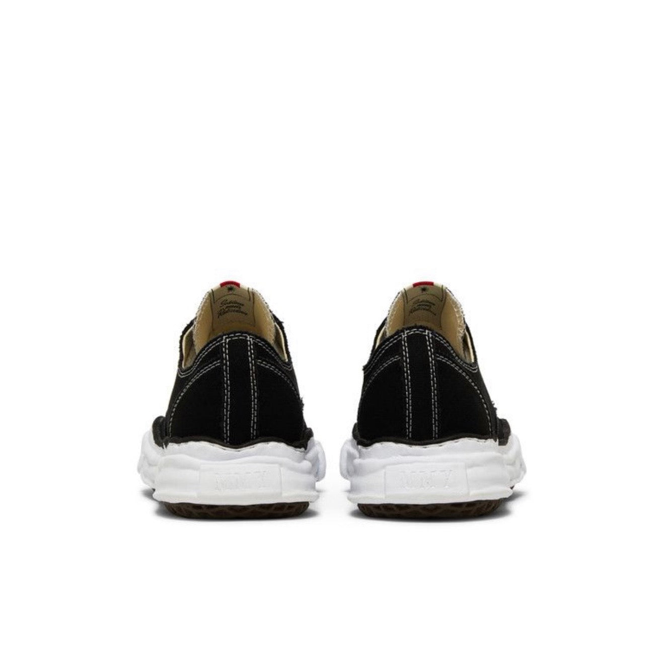Maison Mihara Yasuhiro Peterson OG Sole Canvas Low Black