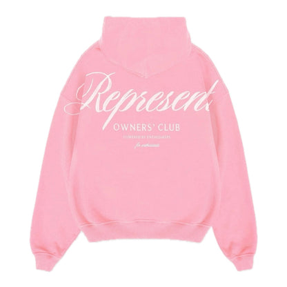 Poleron Represent Owners Club Script Rose