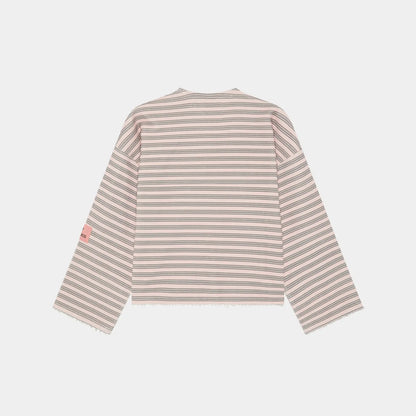 Poleron Eme Studios Dona Smoky Rose Reverse Crewneck