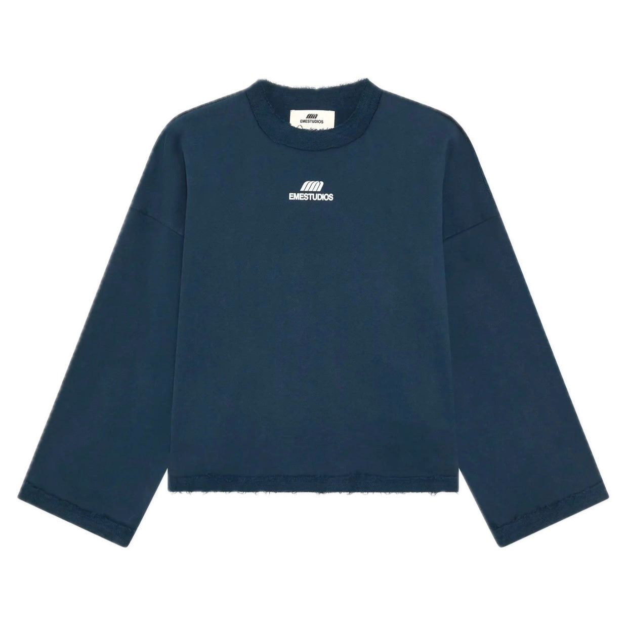 Poleron Eme Studios Suty Reverse Navy Crewneck