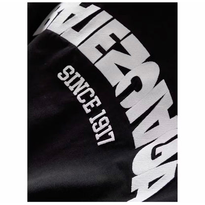 Polera Balenciaga Back Flip Oversized Tee Black