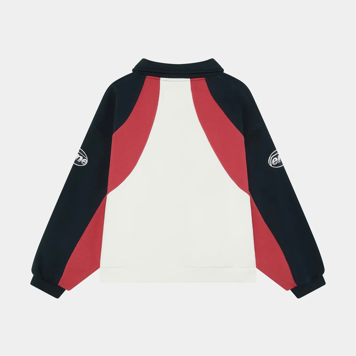 Poleron Eme Studios Tipton Navy Polo Crewneck