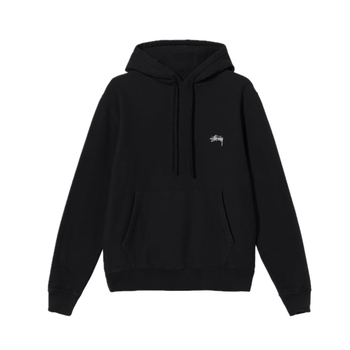 Poleron Stussy Stock Logo Black