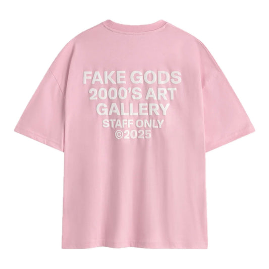 Polera Fake Gods Staff Tee Rose - L