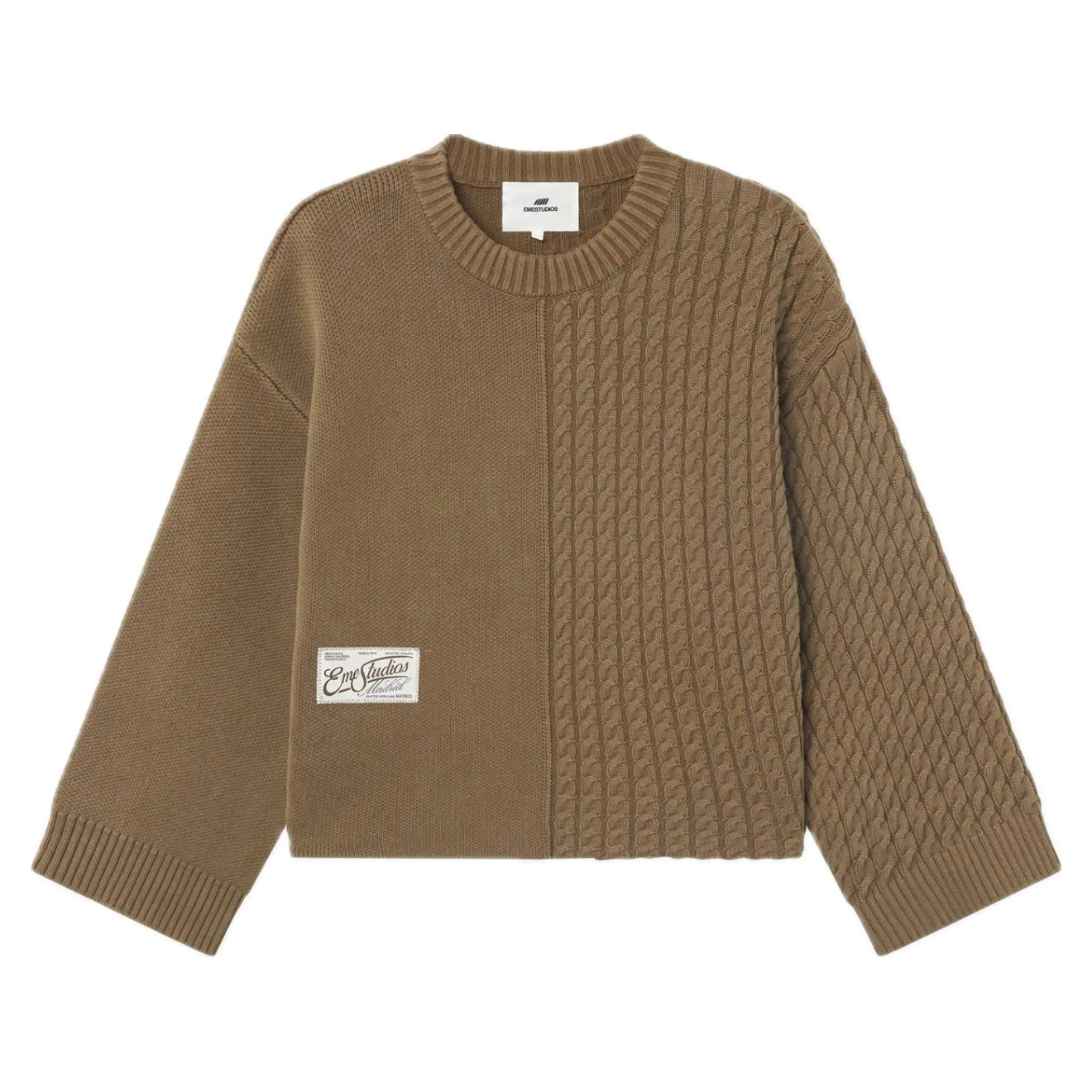 Sweater Eme Studios Rougher Choco Knit