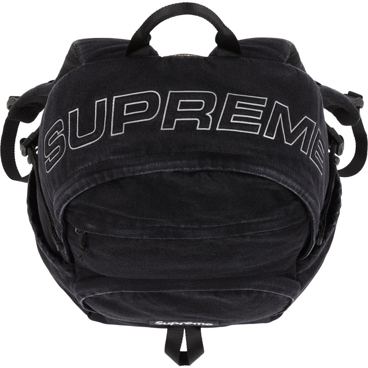 Supreme Denim Black Backpack 3M