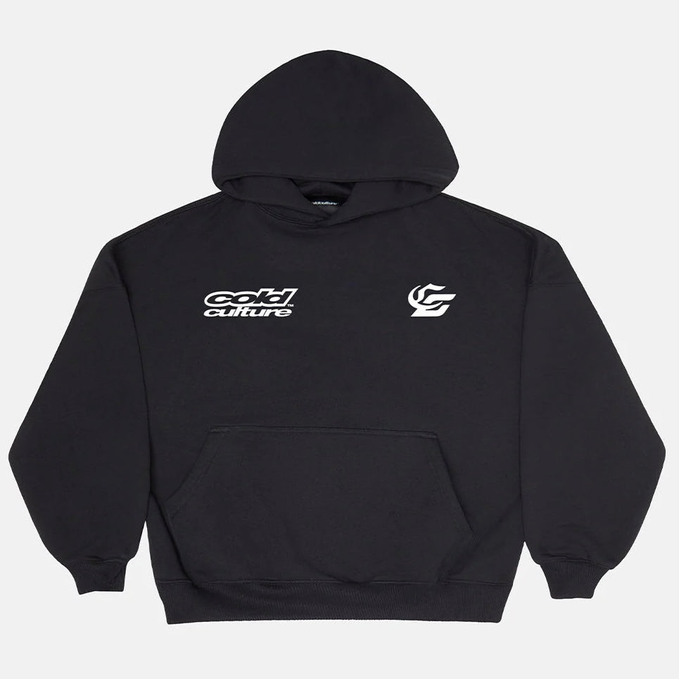 Poleron Cold Culture Driving Mirror Hoodie Black