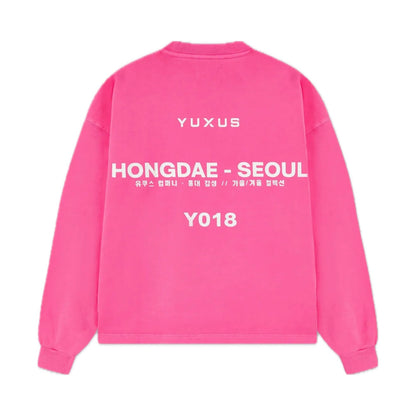 Poleron Yuxus Ruber Hongdae Crewneck