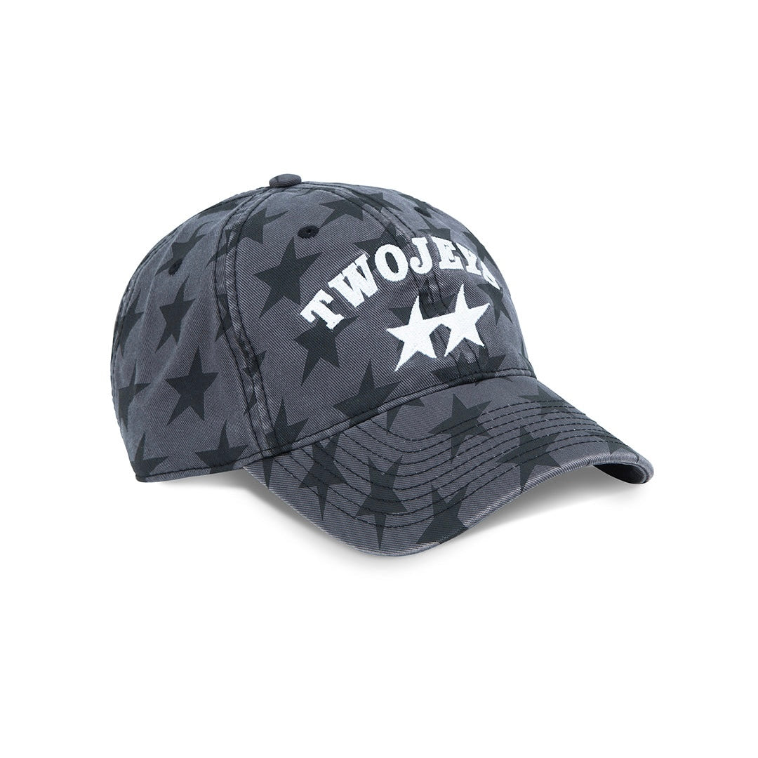 Gorro Twojeys All-Over Black Dad Cap