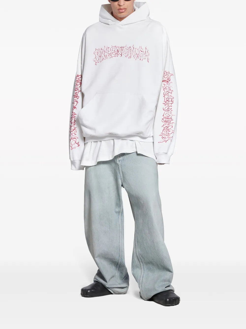 Poleron Balenciaga DIY Metal Outline White