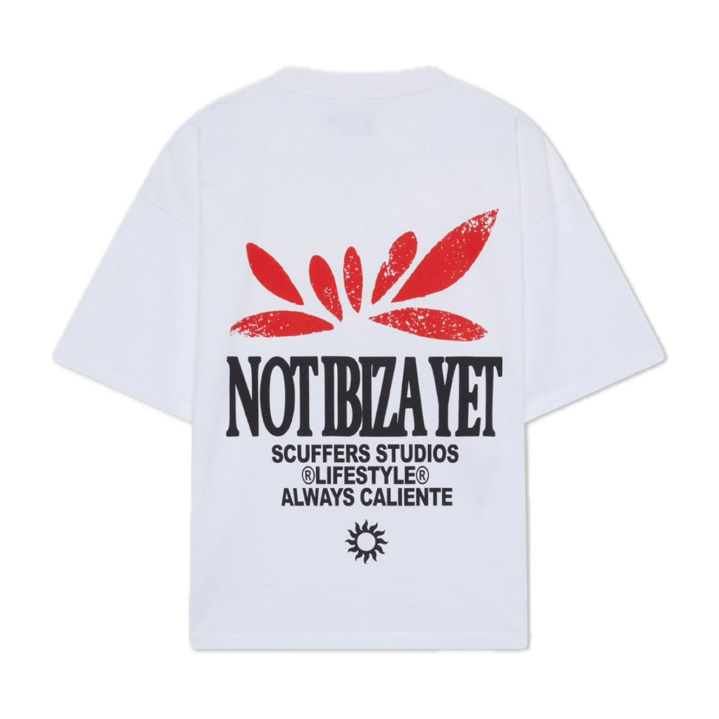 Polera Scuffers Not Ibiza White