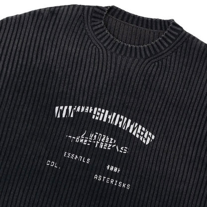 Sweater MilfShake Asterisk Knit Grey