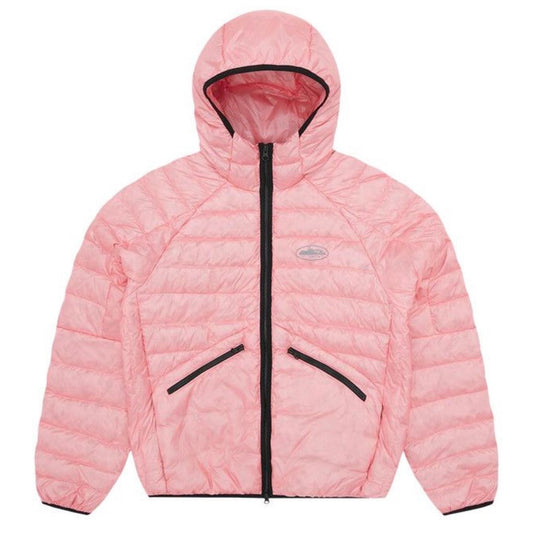 Chaqueta Corteiz Elitework Micro Puff Jacket Pink