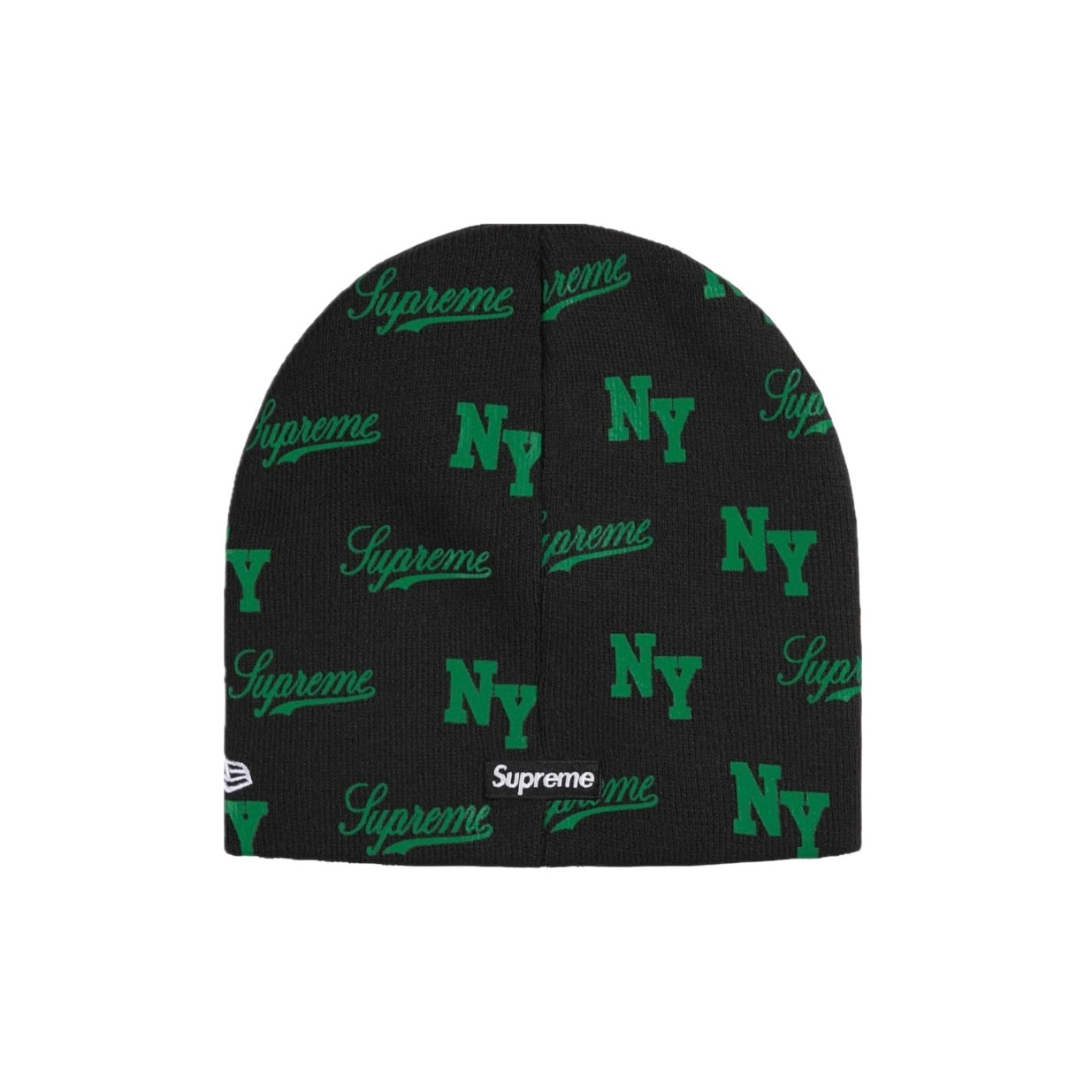 Gorro Supreme x New Era Monogram Beanie Black