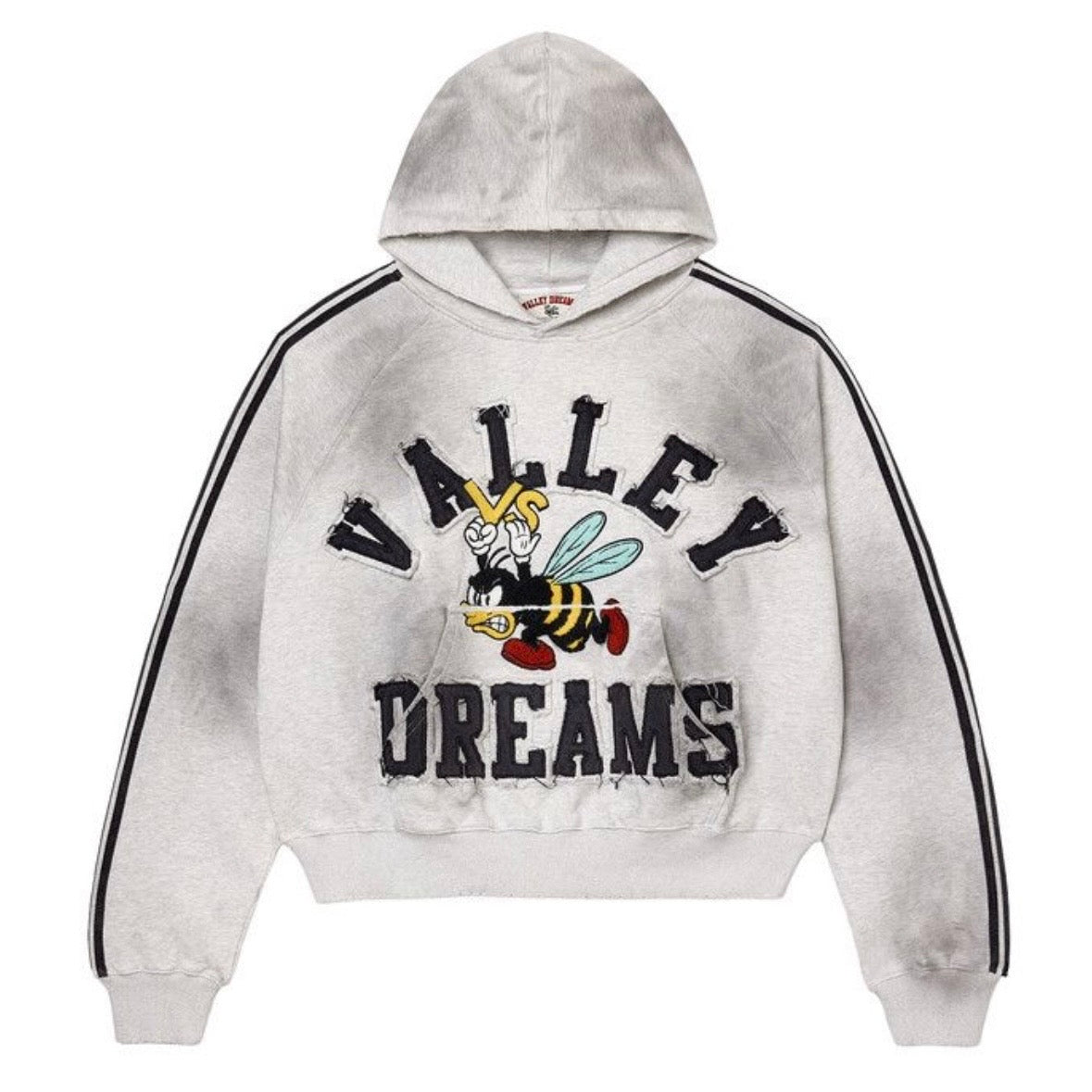 Poleron Vale Forever Valley Anthem Pullover Stone Heather/Grey
