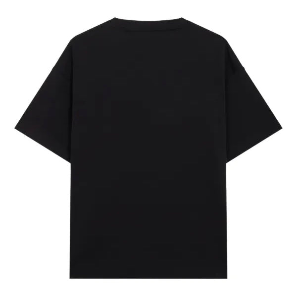 Polera Palm Angels Neck Logo Tee Black