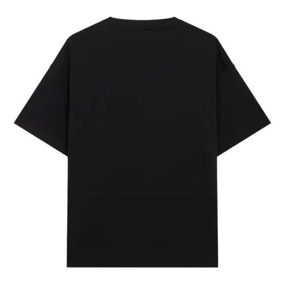 Polera Palm Angels Neck Logo Tee Black