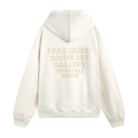 Poleron Fake Gods Staff Cream Hoodie