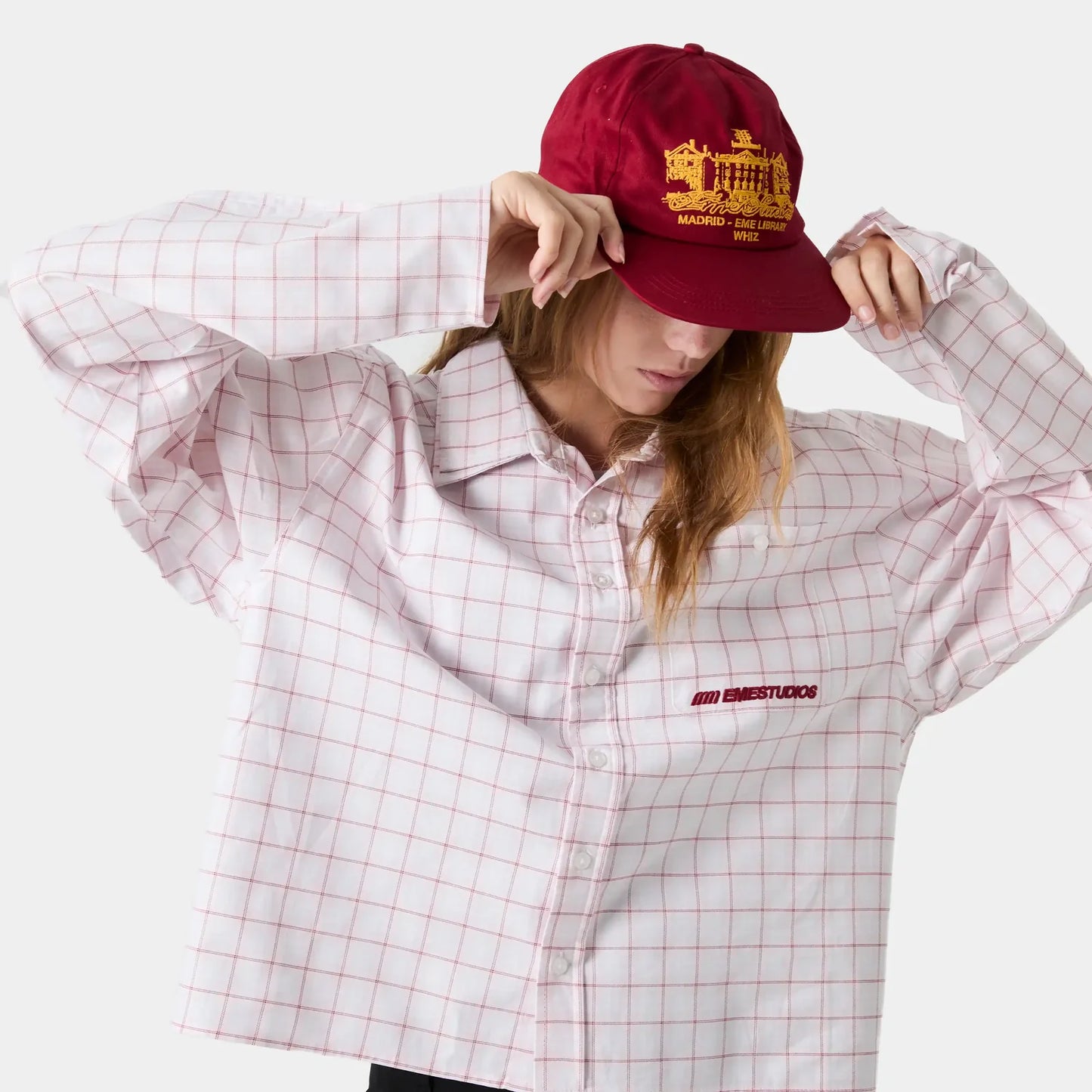 Camisa Eme Studios Yisa Sugar Shirt White
