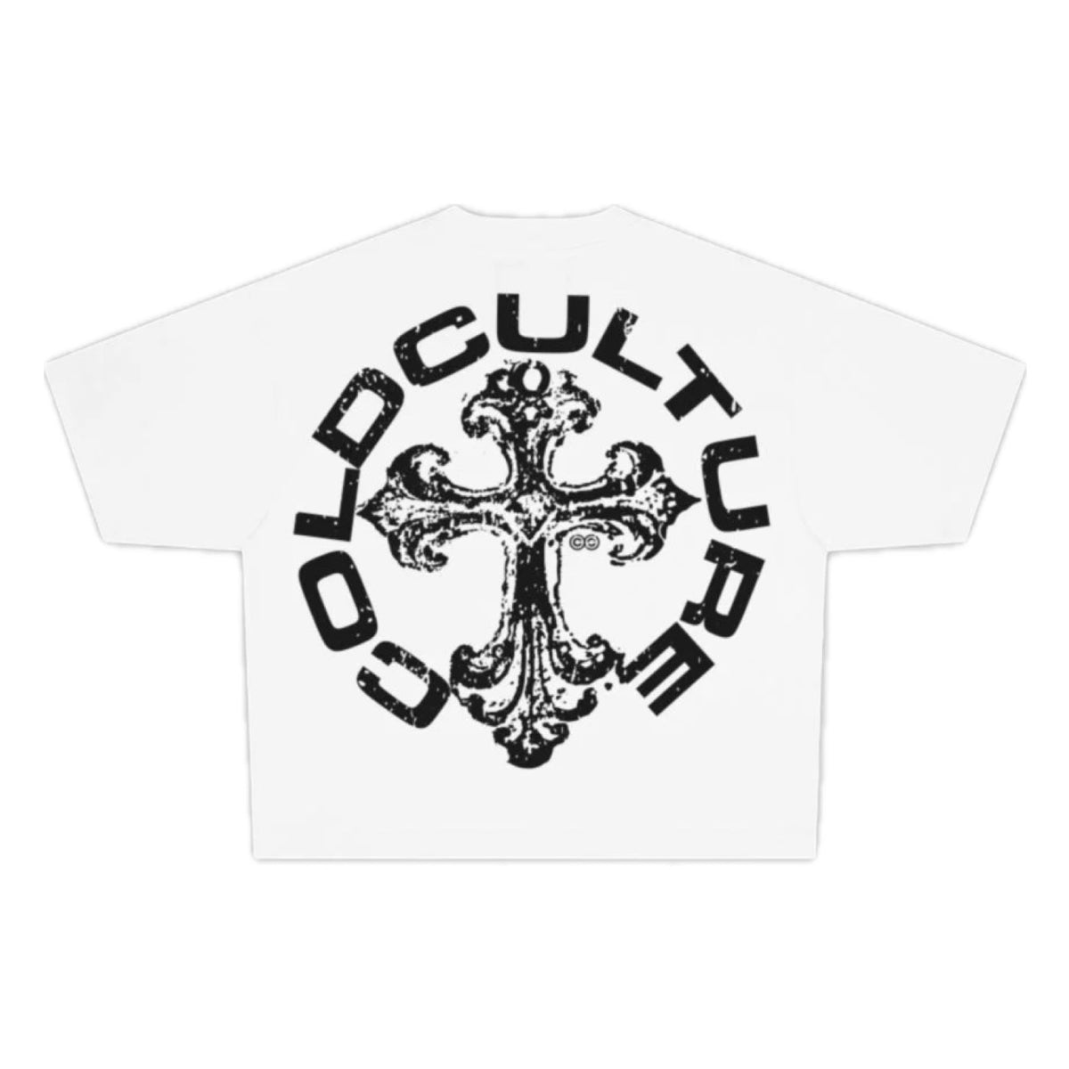 Polera Cold Culture Discharge White