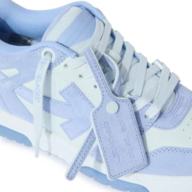 Off-White Out Of Office Suede Dusty Blue