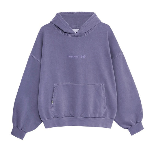 Poleron TwoJeys Pigment Dyed Purple Icon - M