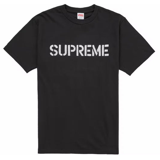 Polera Supreme Hard Tee Black