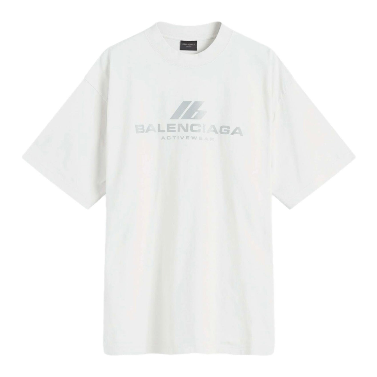 Polera Balenciaga Active Logo Off White