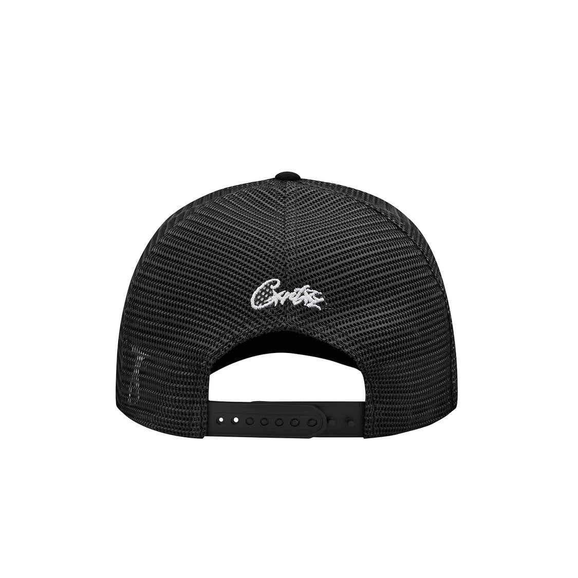 Gorro Corteiz Island Puff Print Trucker Hat Black
