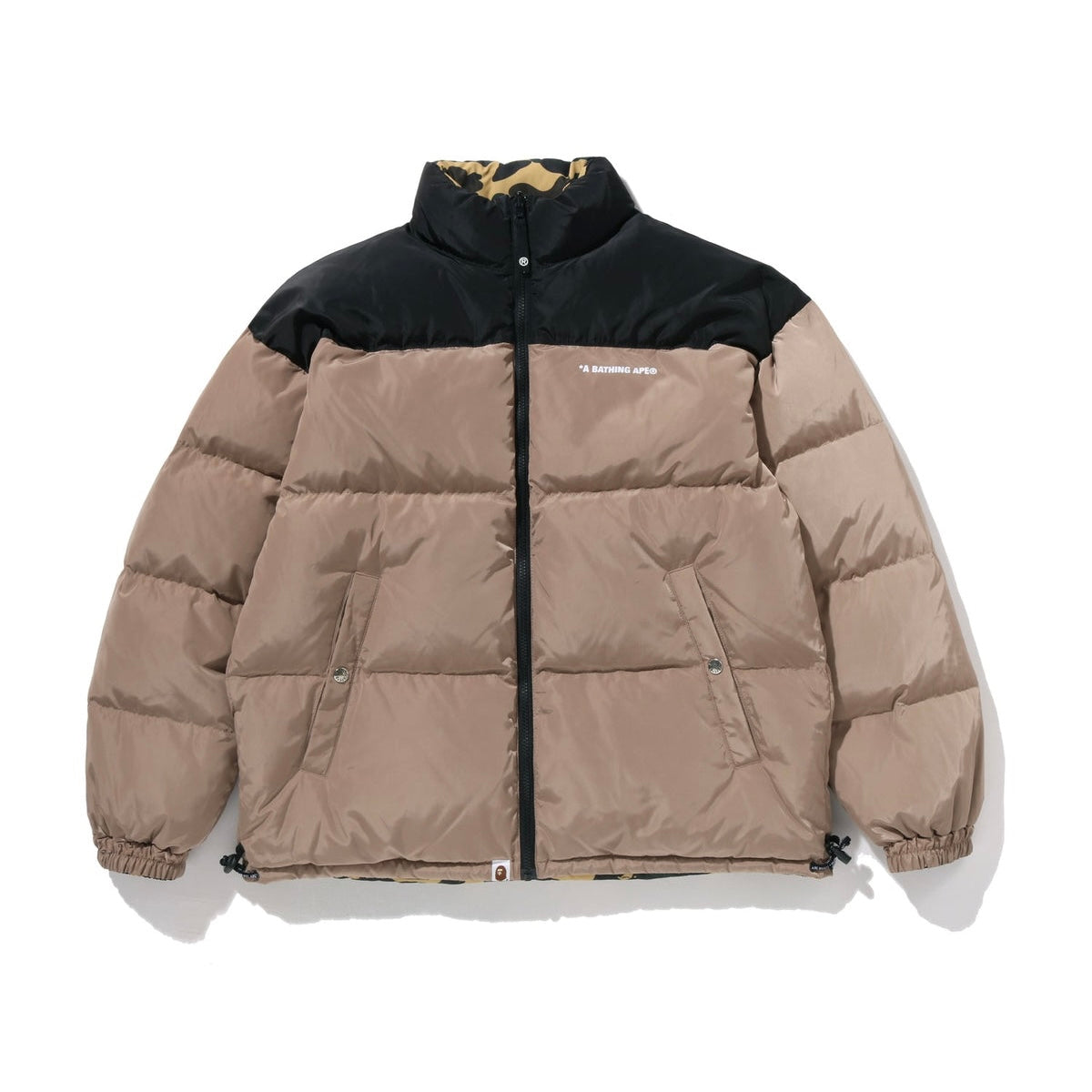 Chaqueta Bape 1ST Camo Reversible Down Jacket Yellow