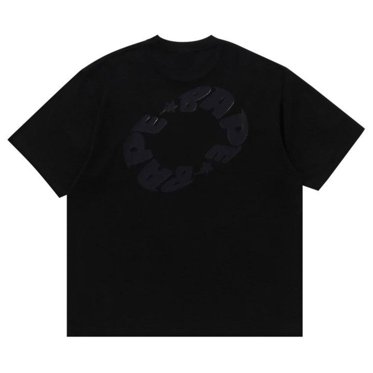 Polera Bape Mad Shark Photo Print Relaxed Fit Black Tee