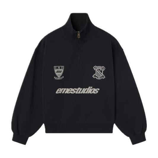 Poleron Eme Studios Peak Shadow Half Zip