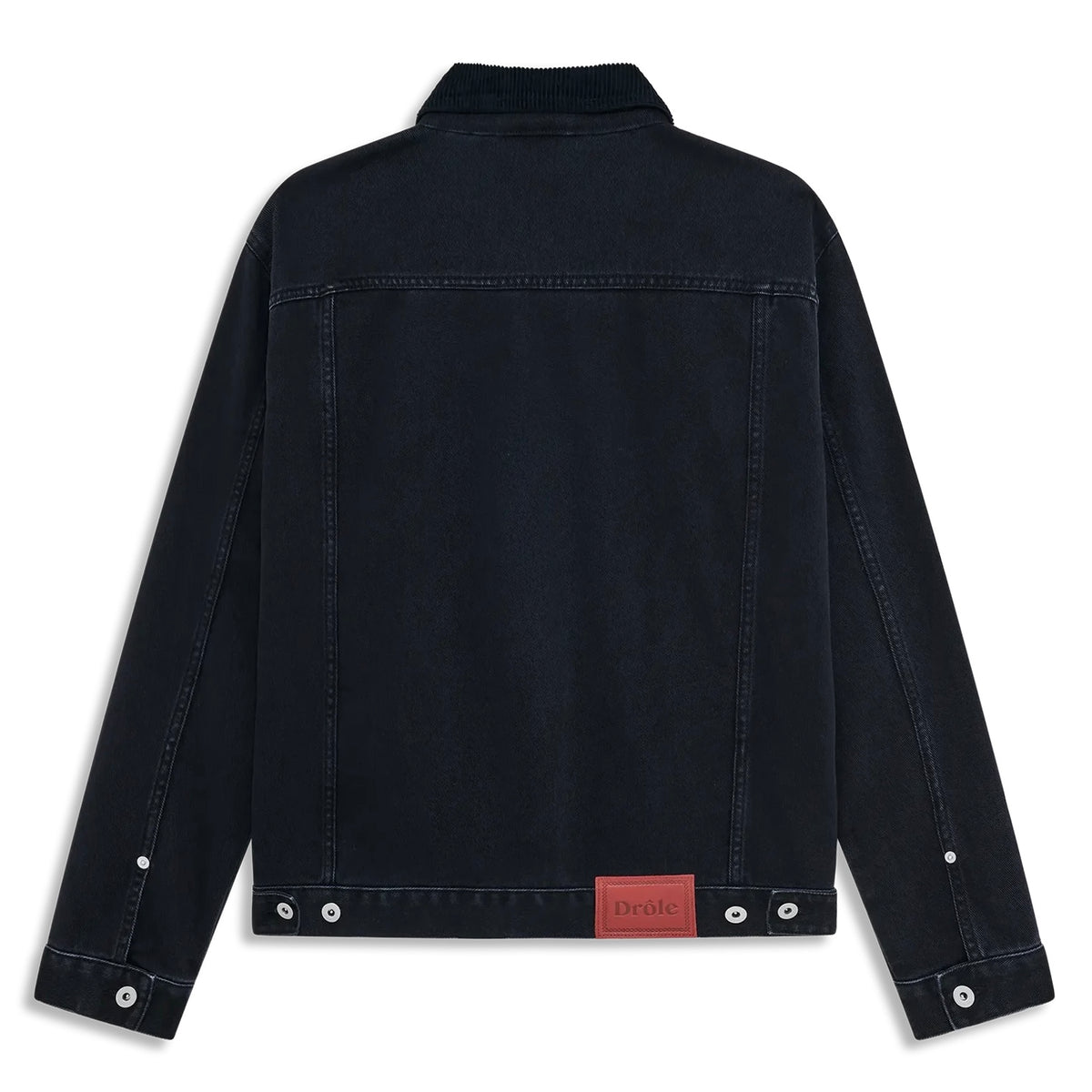 Chaqueta Drole de Monsieur La Veste Jean Noir Black