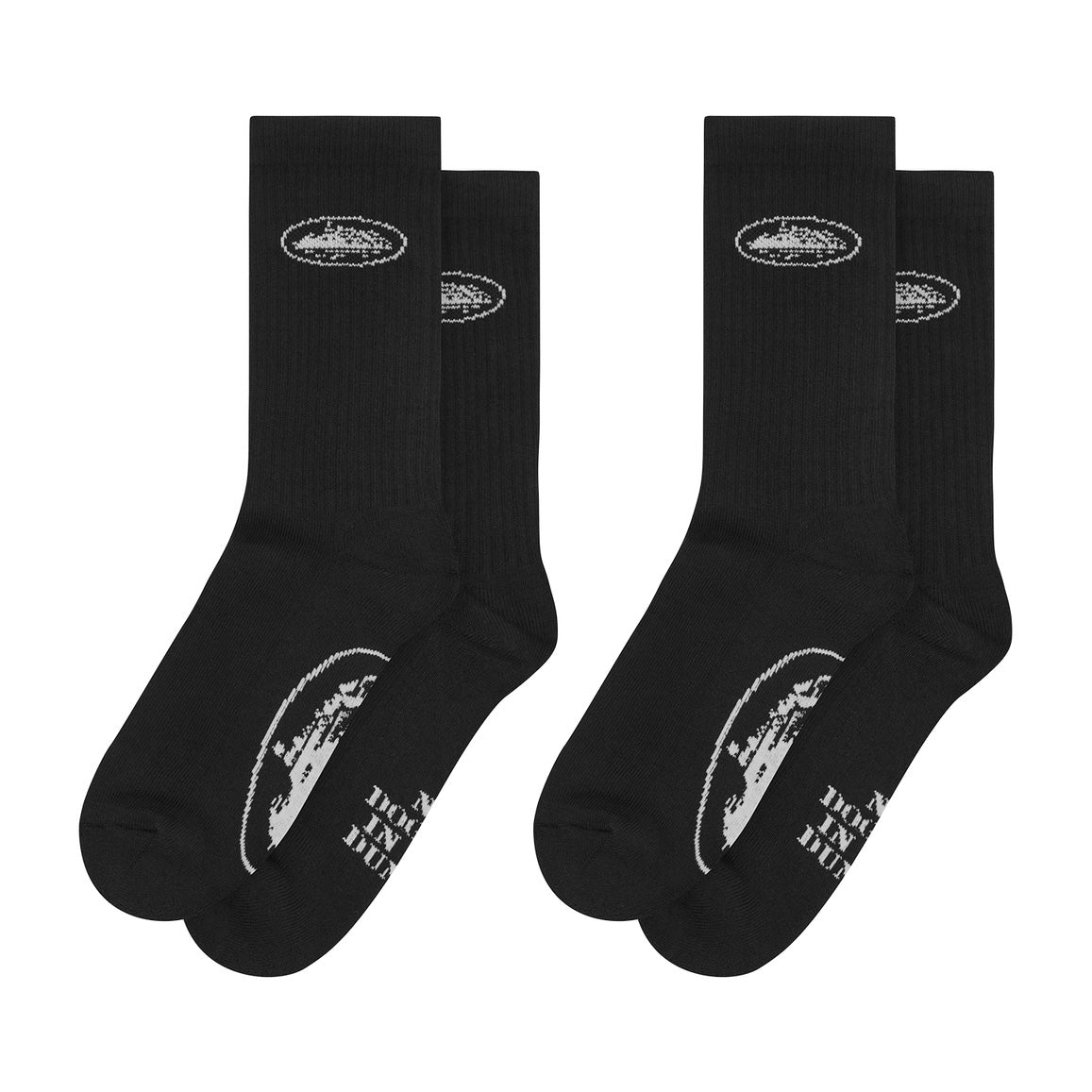 Calcetines Corteiz Alcatraz Black (1 un)