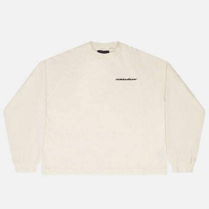 Polera Cold Culture Camo Thermal Longsleeve Tee White