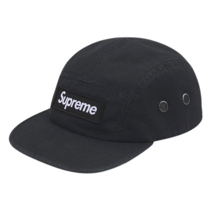 Gorro Supreme Military Camp Cap SS26 Black