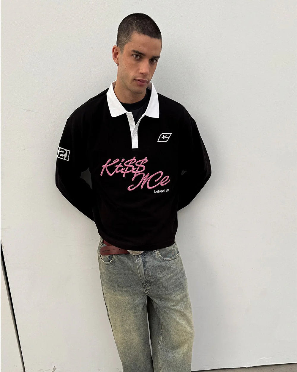 Polo Cold Culture Kiss Me Black/Pink
