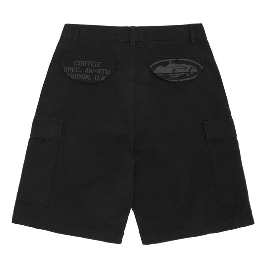 Short Corteiz Guerillaz Cargo Black