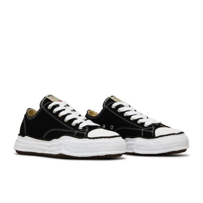 Maison Mihara Yasuhiro Peterson OG Sole Canvas Low Black