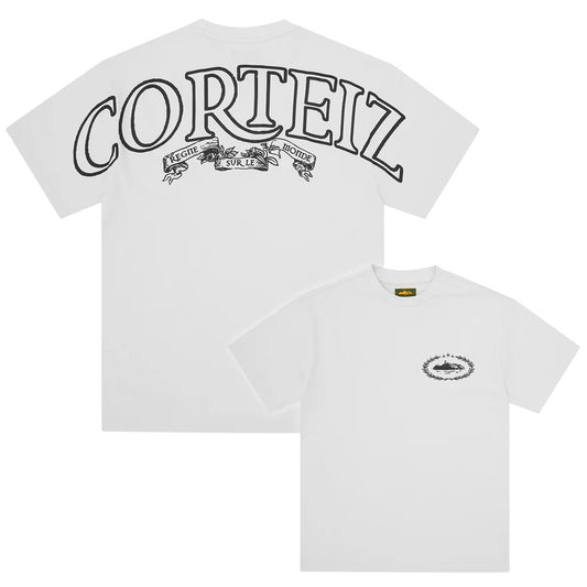 Polera Corteiz Royale Heavyweight Tee White