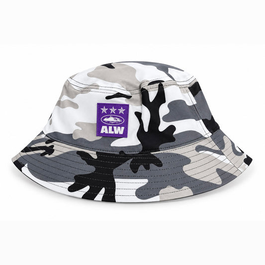 Gorro Corteiz x Always Do What You Should Do Sun White Bucket Reversible